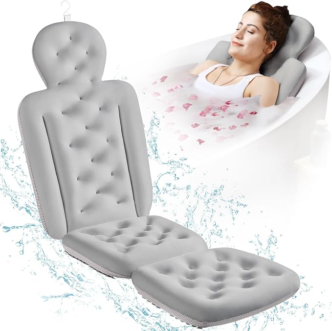 Full Body Bath Pillow for Bathtub, Thick Bathtub Cushion - Image 7