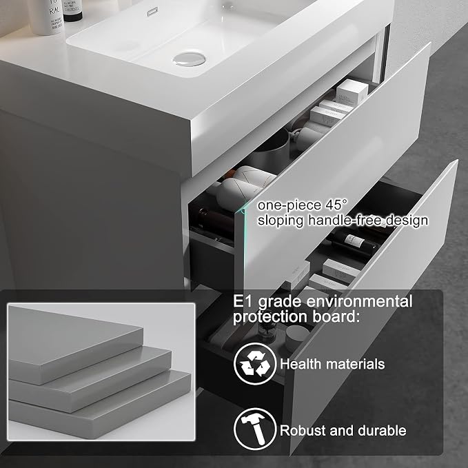 Alice 30Inch Modern Bathroom Vanity - Image 4