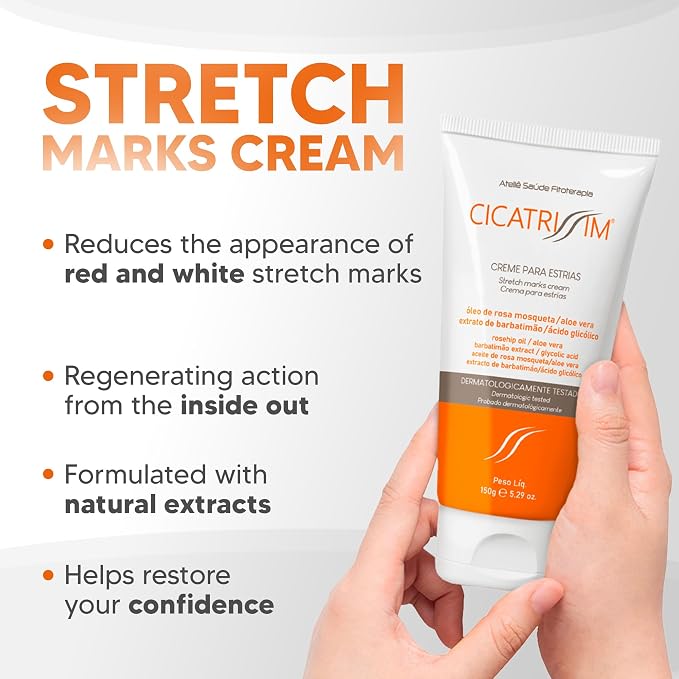 Cicatrissim Stretch Mark Cream for Red and White Striae - Image 2