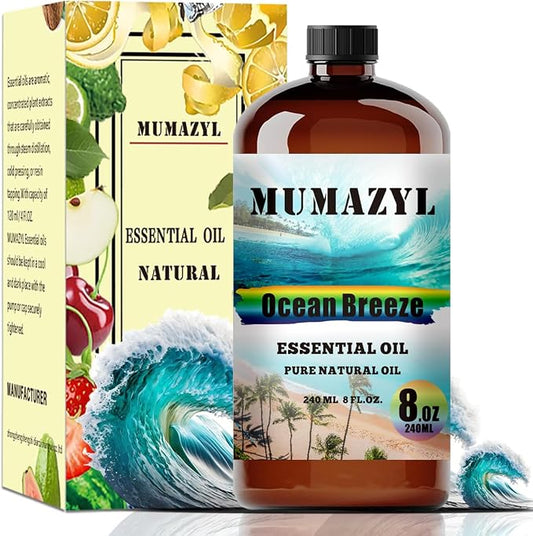 Ocean Breeze Essential Oil, Ocean Breeze Oil 8 Fl Oz 240ML by MUMAZYLESSENTIALOIL