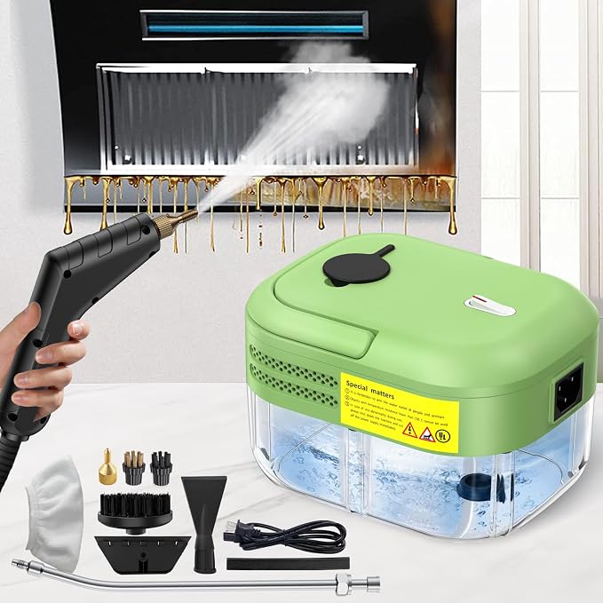 3BAR Steam Cleaner, 2200W Handheld Steam Cleaner whit 8 Accessories - Image 8