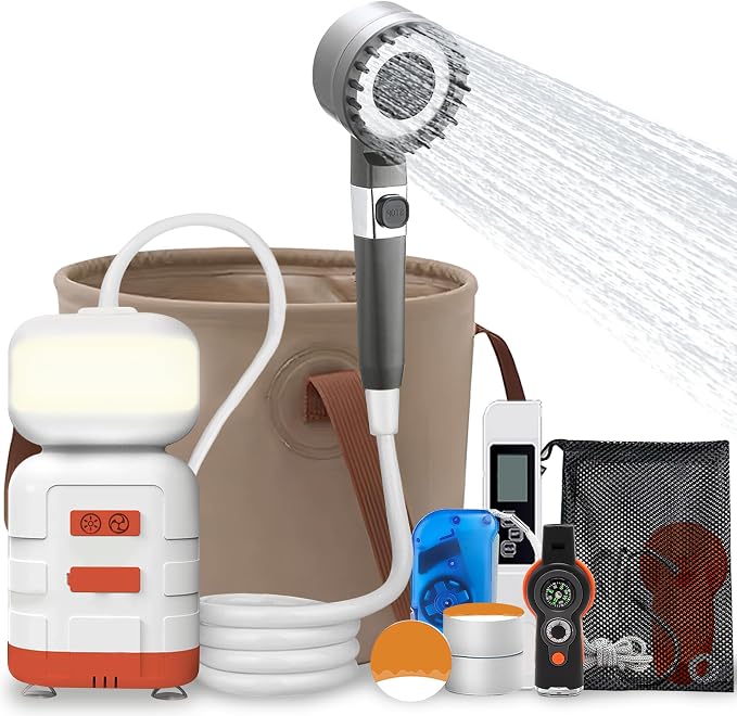 Portable Camping Shower Kits by Unknown