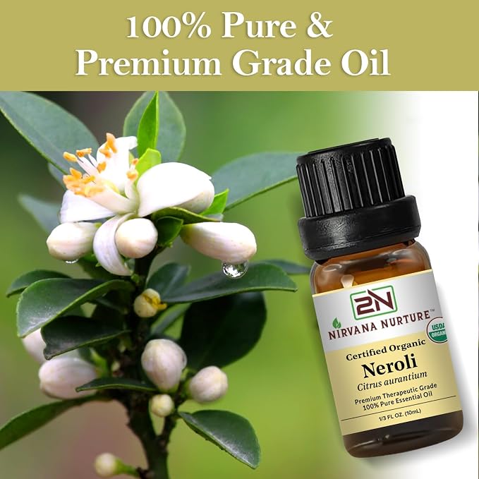 Neroli Essential Oil USDA Certified Organic, 100% Pure Natural Premium Grade - Image 7
