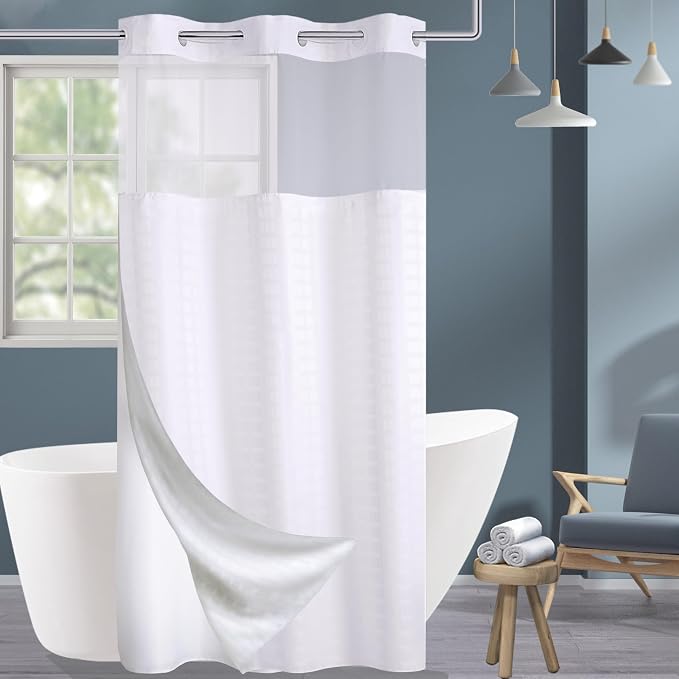 Conbo Mio Stall No Hook Shower Curtain by ConboMio