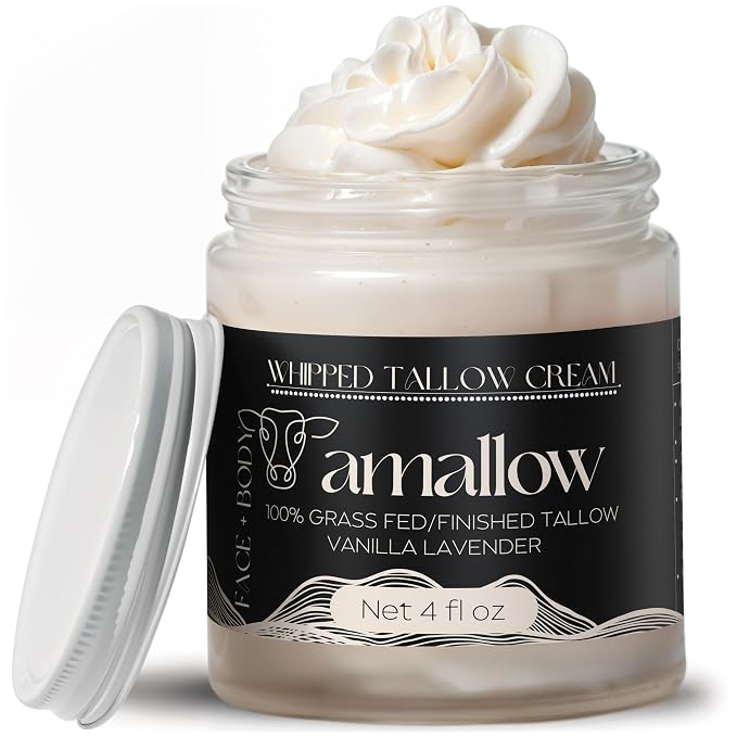 Amallow 100% Grass Fed Beef Tallow by AmallowNaturalSkincare