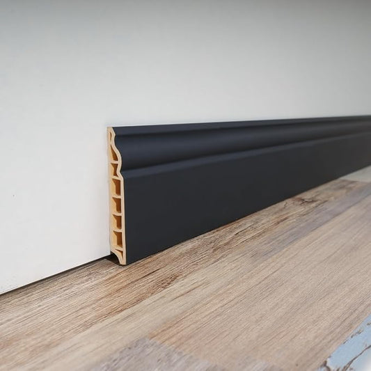 Art3d Wall Baseboard Molding Trim 8-Pack of 56 x 3.2 in., High Impact by Art3d