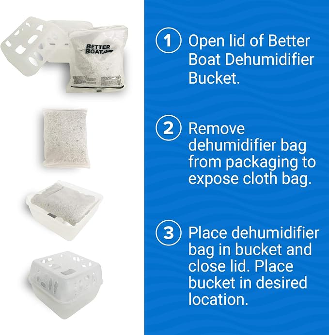 Refillable Moisture Absorber Bucket - Image 4