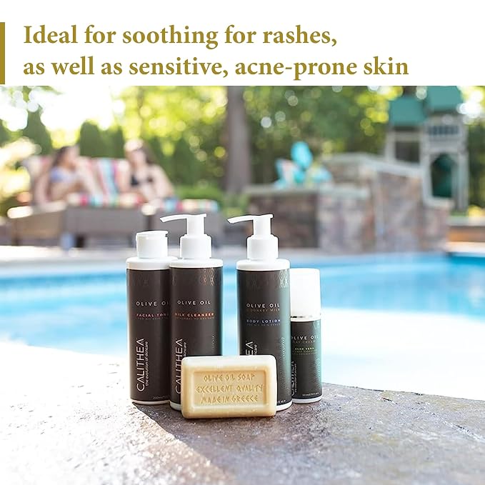 Calithea 3 Pack Soap Bars: Olive Oil Soap - Image 3