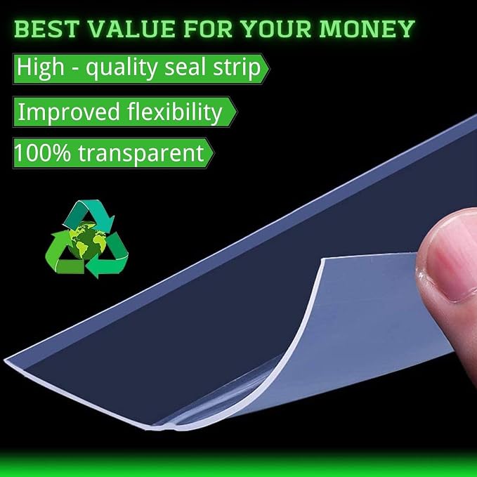 Weather Stripping Silicone Seal Strip, Weather Stripping Door Bottom Seal Strip - Image 4
