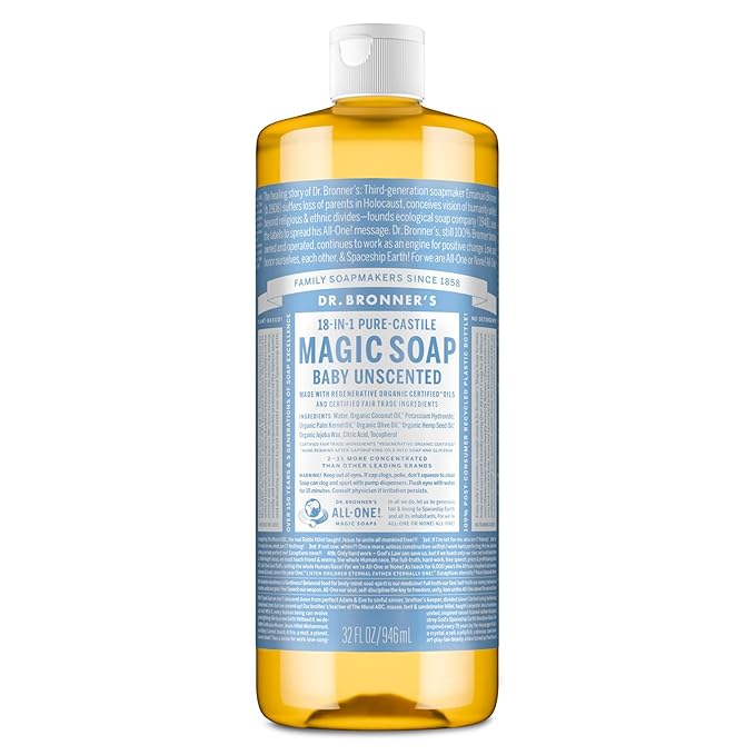 Dr. Bronner's Pure-Castile Magic Liquid Soap by DrBronners
