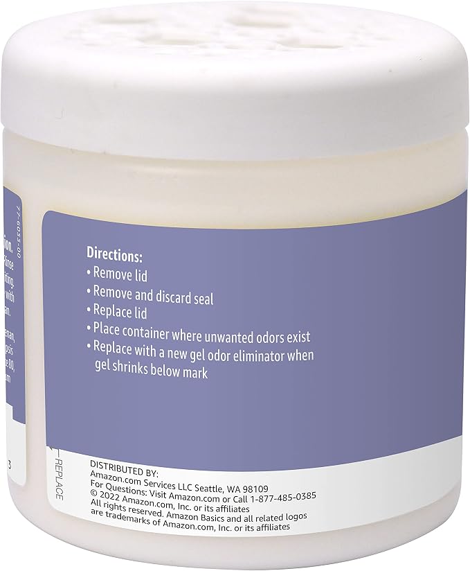 Amazon Basics Gel Odor Eliminator, Activated Charcoal, 17 Oz - Image 2