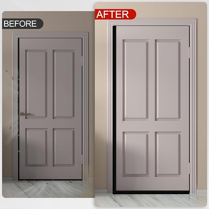 MYFAMIREA Door Weather Stripping 2IN x 40FT Door Draft Stopper Seal Tape - Image 6