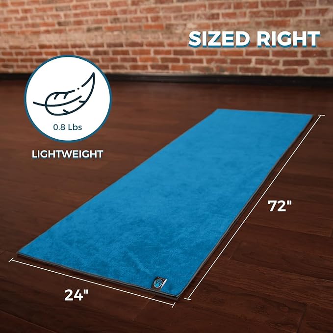 Youphoria Yoga Microfiber Non-Slip Towel - Image 8