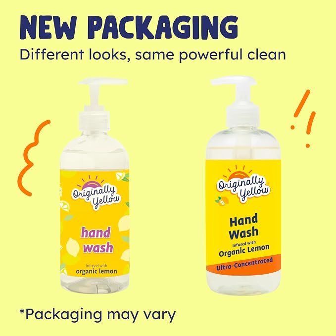 Originally Yellow Plant-Based Hand Soap All Natural Infused - Image 9