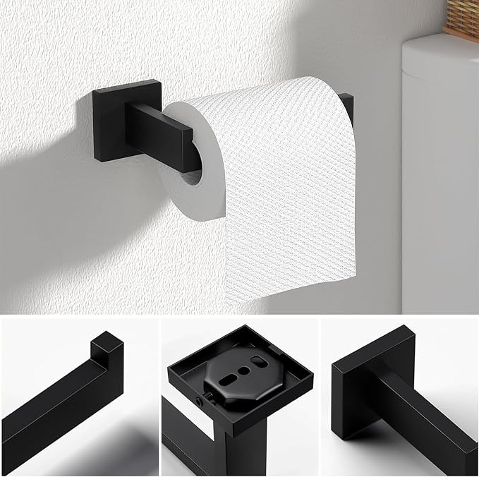 5 Piece Bathroom Towel Bar Set - Image 4