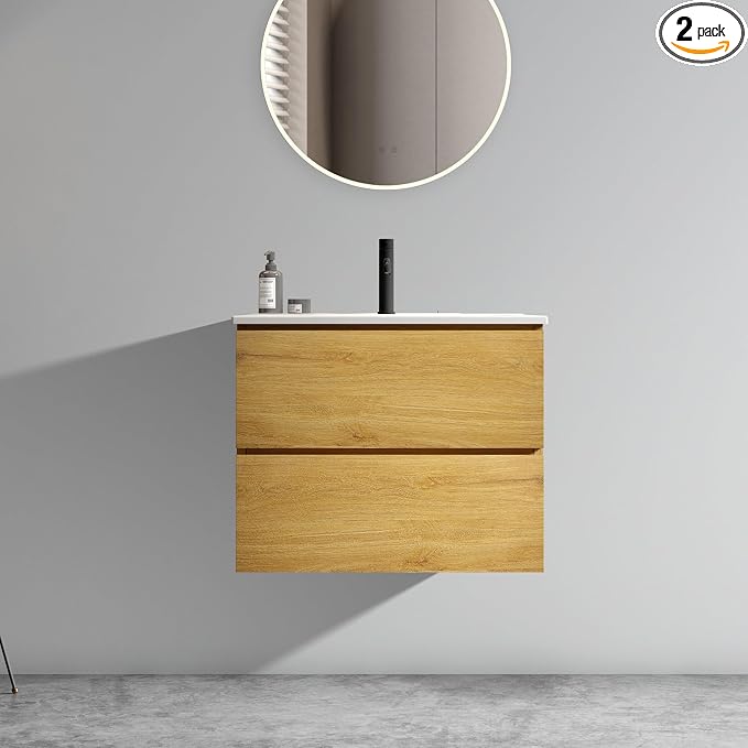 TIA Wall Mounted Floating Bathroom Vanity by BLUHOUZZ