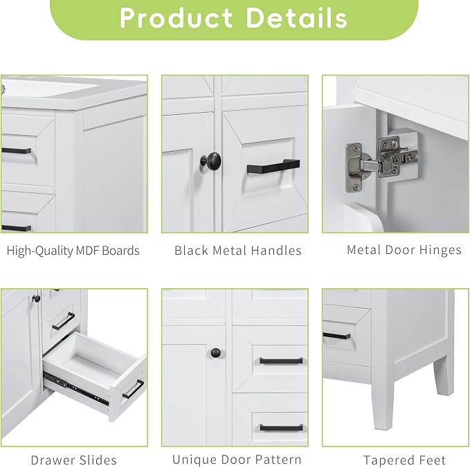 Favfurish 30" Bathroom Vanity - Image 11