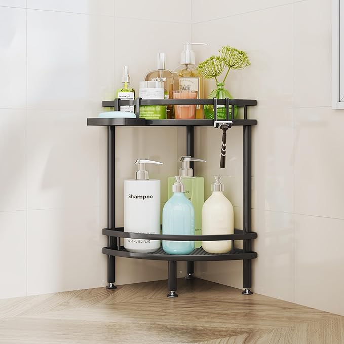 HapiRm Standing Corner Shower Caddy by HapiRm