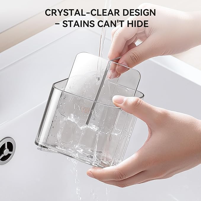 Toothbrush Holders for Bathrooms, 3 Slots Detachable Electric Toothbrush Holder - Image 9
