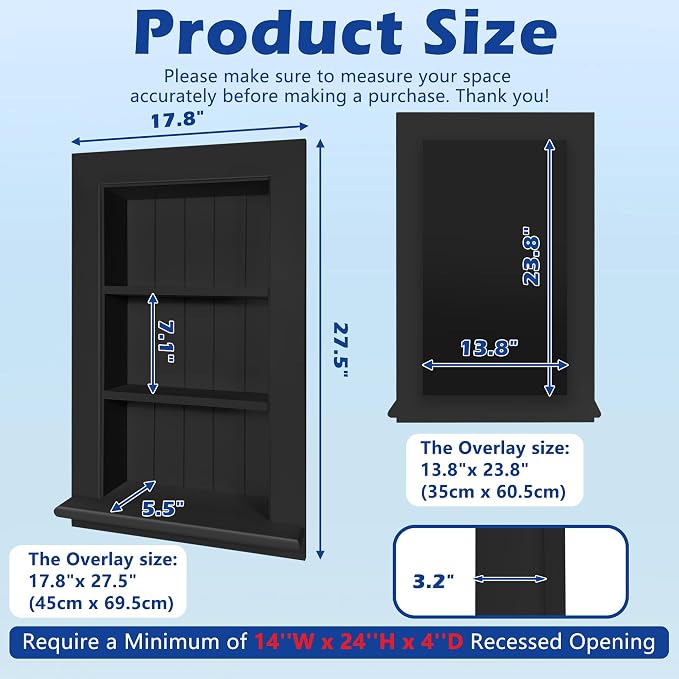 Royxen Bathroom Wall Cabinet - Image 3
