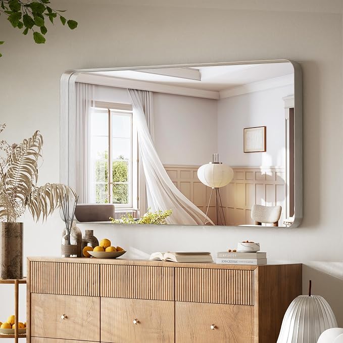 VooBang Bathroom Mirror 30x56 inch, Modern Bathroom Vanity Mirror - Image 5