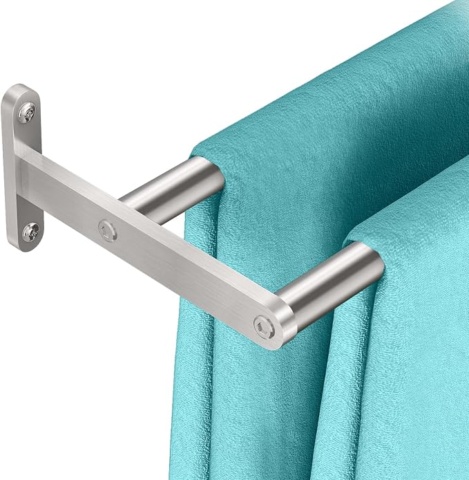 Double Towel Bars, Taaji 24 Inch Bath Towel Rack by Taaji