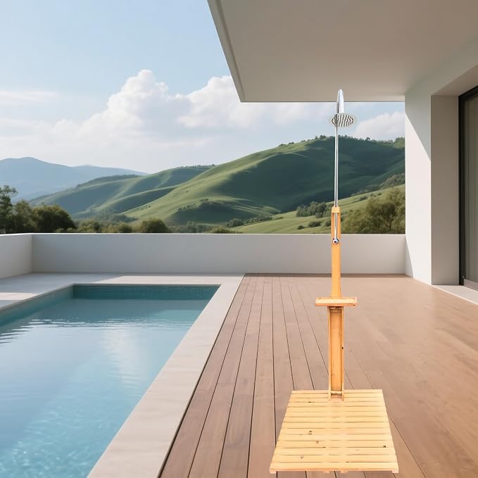 Outdoor Garden Pool Shower - Image 3