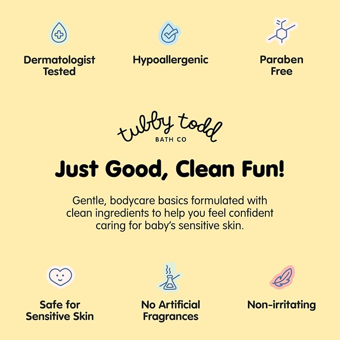 TUBBY TODD 3-Step Baby Bath & Skincare Routine - Image 7
