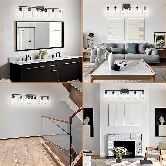 Bath Vanity Lights For Mirror, Restroom Lights Fixtures - Image 4