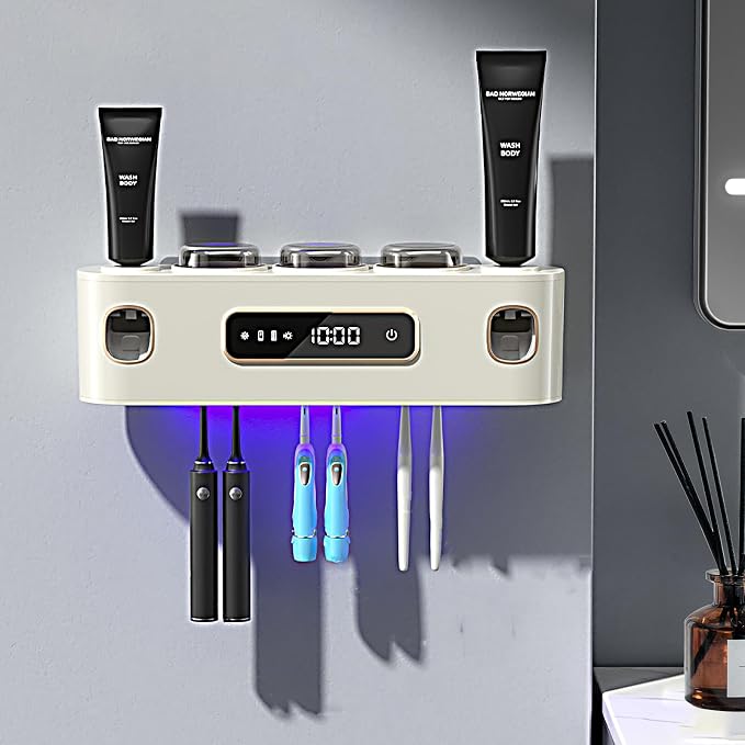 Rechargeable Toothbrush Holders by Wekity