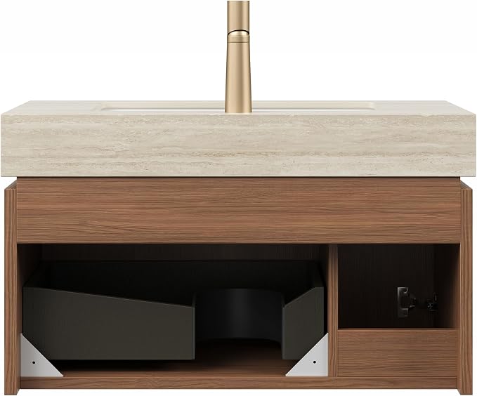 Ambrovina 30" Floating Bathroom Vanity - Image 7