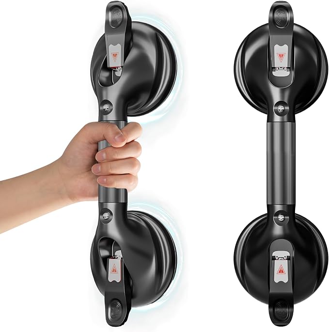 DAILYLIFE Grab Bars for Bathtubs and Showers, 15 inch Shower Handles for by DAILYLIFE