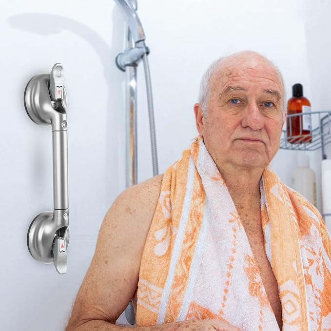 Heavy Duty Suction Shower Grab Bar - Image 8