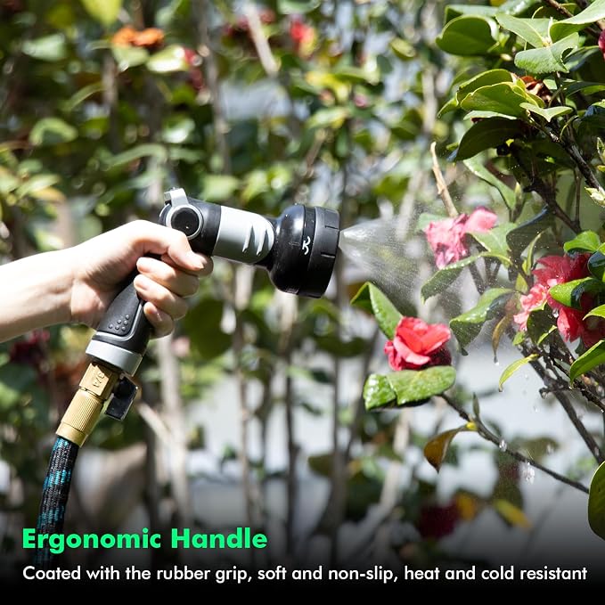 RESTMO 2-IN-1 Garden Hose Nozzle, Heavy Duty Metal Water Hose Nozzle - Image 7