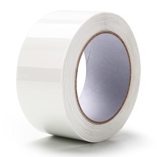 LLPT Caulk Tape Solid White 2 Inch x 33 Feet Extra Waterproof Heavy Duty by LLPT-AllAboutAdhesiveTapes