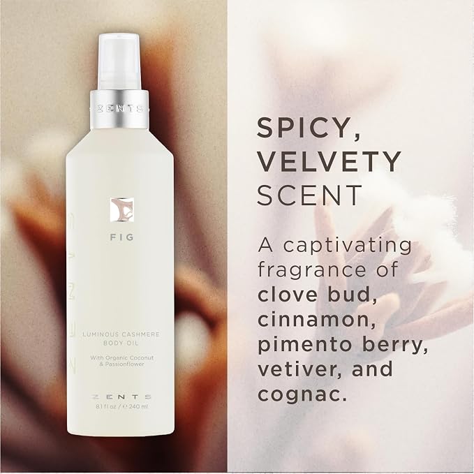 Zents Luminous Cashmere Body Oil | Moisturizing Body Oil - Image 4