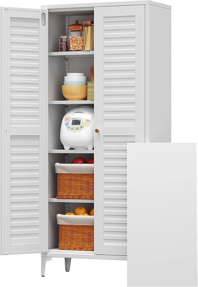 Bathroom Floor Storage Cabinet by REEMOON