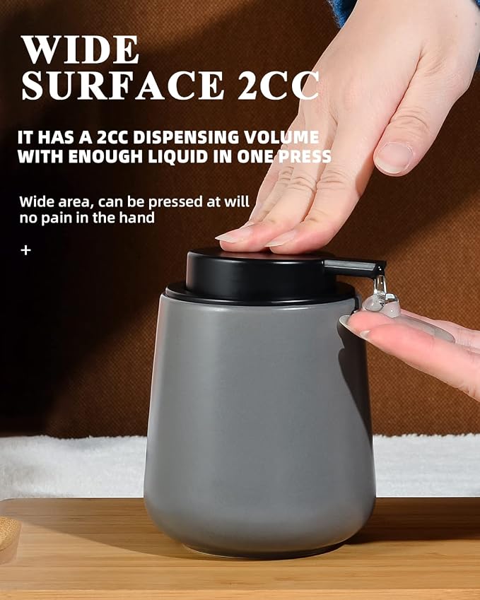 BosilunLife Grey Lotion Dispenser - Image 2