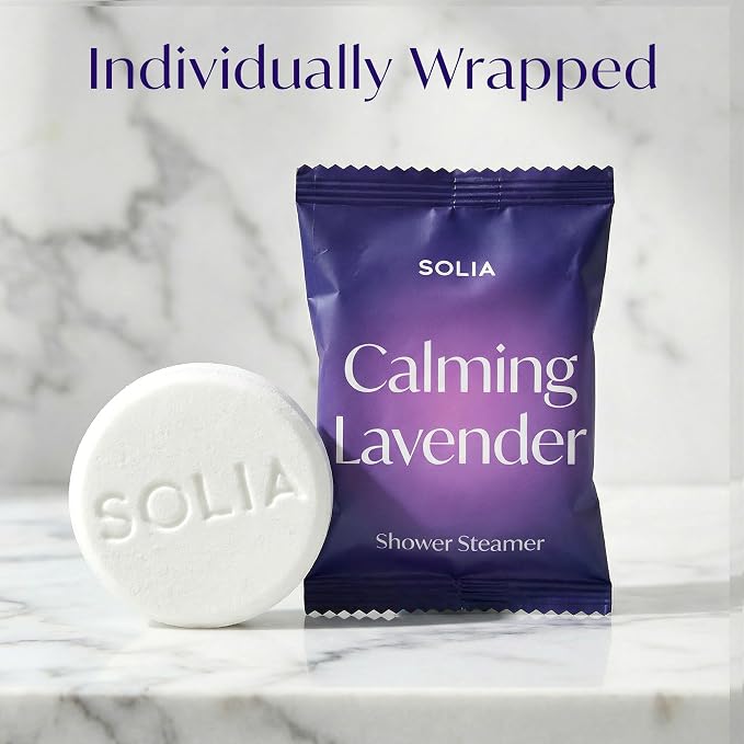 Solia Lavender Shower Steamers Aromatherapy 15-Pack - Image 6