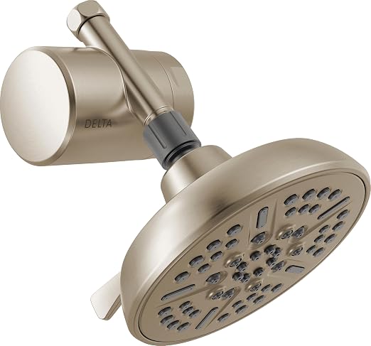 Delta Faucet 5-Setting Shower Head Satin Nickel by DeltaFaucet