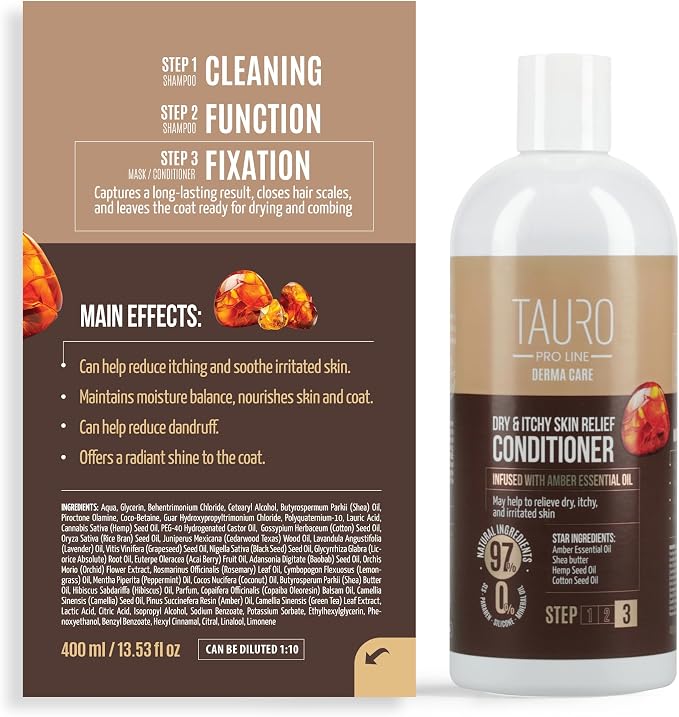Tauro Pro Line Dog Conditioner for Allergies and Itching - Image 9