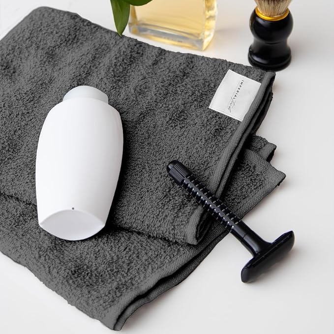 50 PK Saloon Towel Dark Grey - Image 8