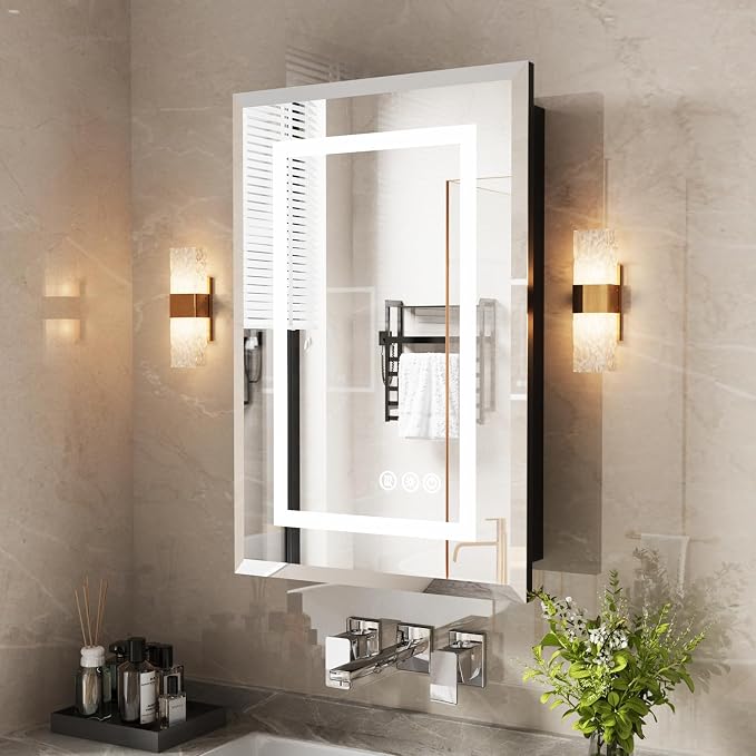 Medicine Cabinet, LED Mirror Cabinet by GUIQIYANG