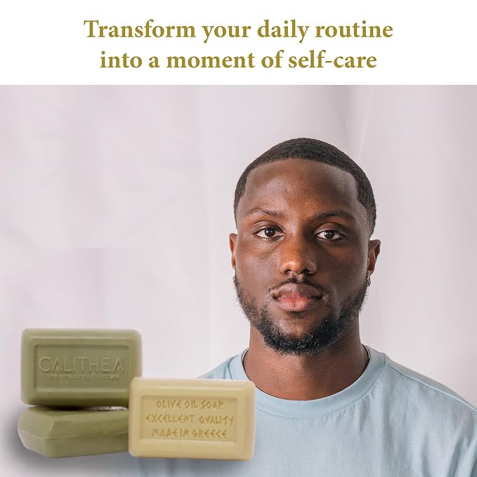 Calithea 3 Pack Soap Bars: Olive Oil Soap - Image 6