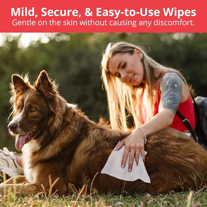NOVEHA 120PCs XL Formulated Pet Wipes - Image 6