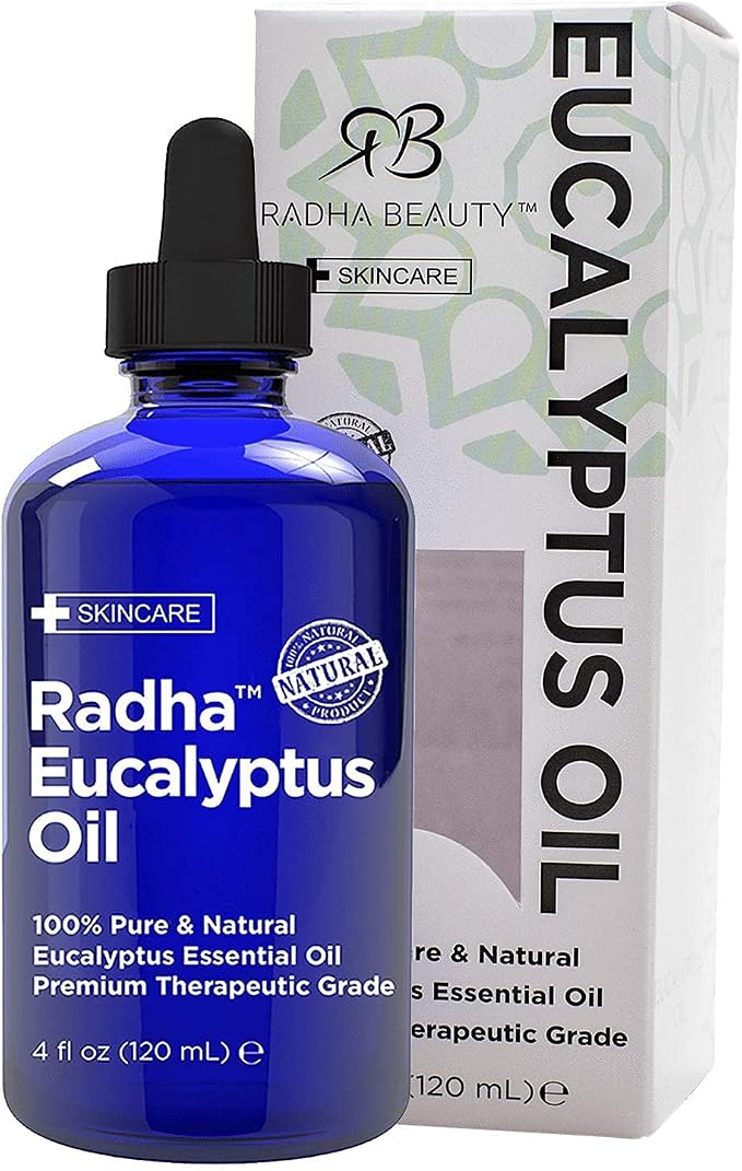 Radha Beauty Eucalyptus Essential Oil 4 oz - Image 7