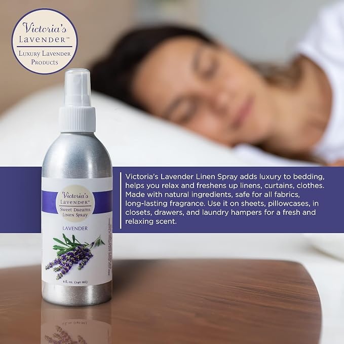 Victoria's Lavender Pillow and Linen Spray — Lavender Essential Oil - Image 2