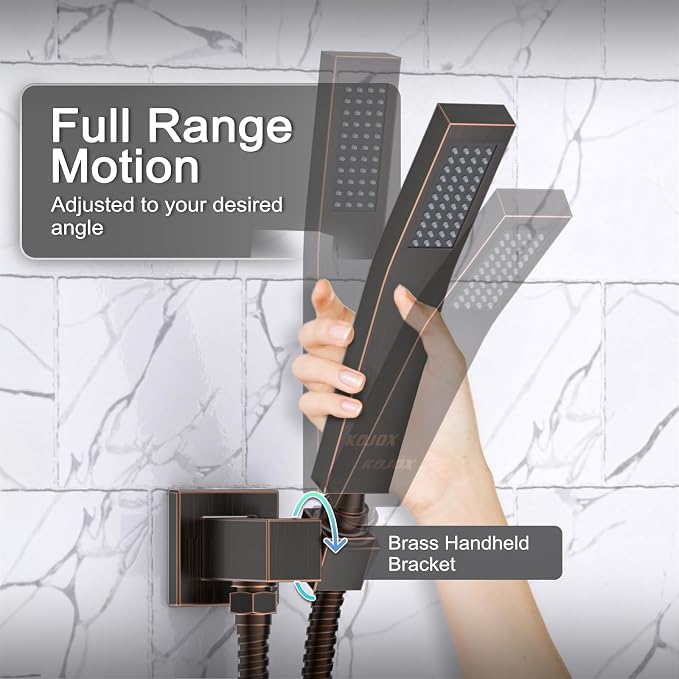 KOJOX Oil Rubbed Bronze Shower System - Image 4