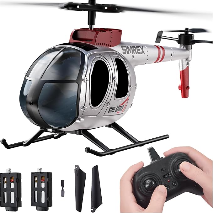 SIMREX RC Helicopter, Remote Control Helicopter Toy by SIMREX