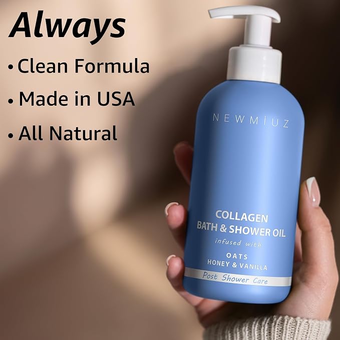 New Miuz Collagen InShower Body Conditioner Natural Post Shower Care Moisturizer - Image 6